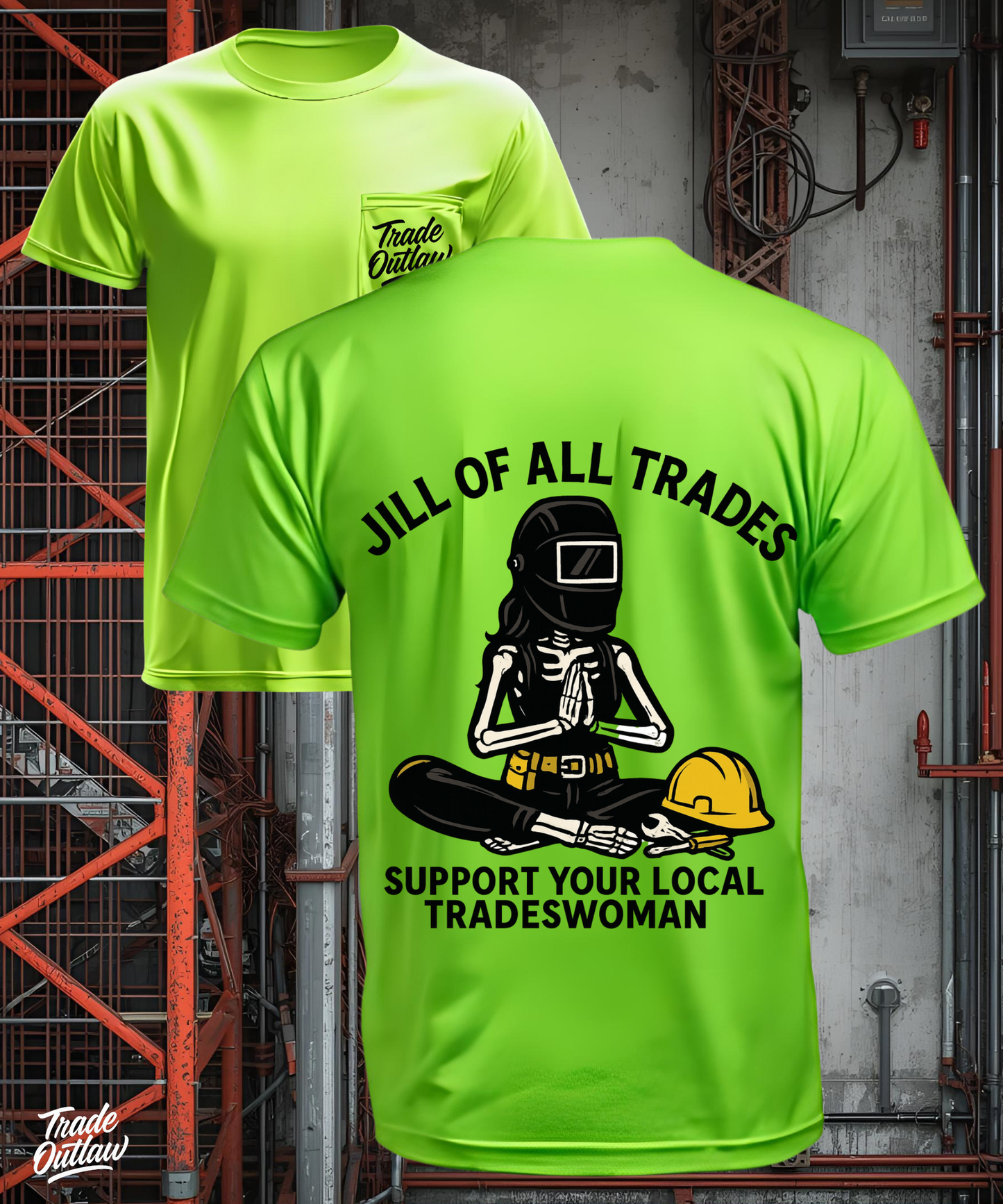 "Jill Of All Trades" Tradeswoman T-shirt