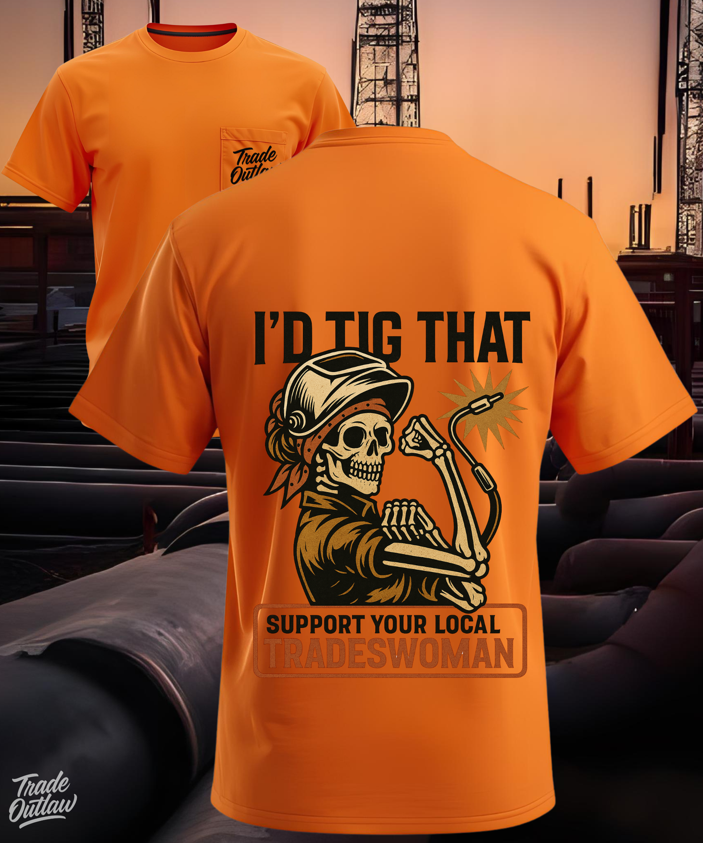 Welder "I'd Tig That" T-Shirt