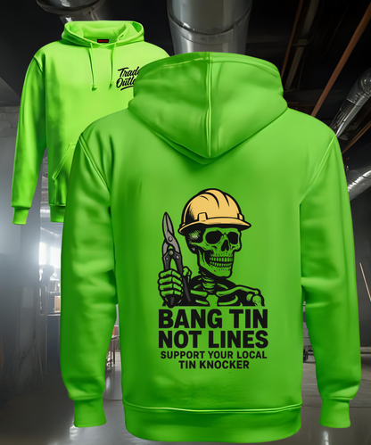 Sheet Metal - Bang Tin, Not Lines Hoodie