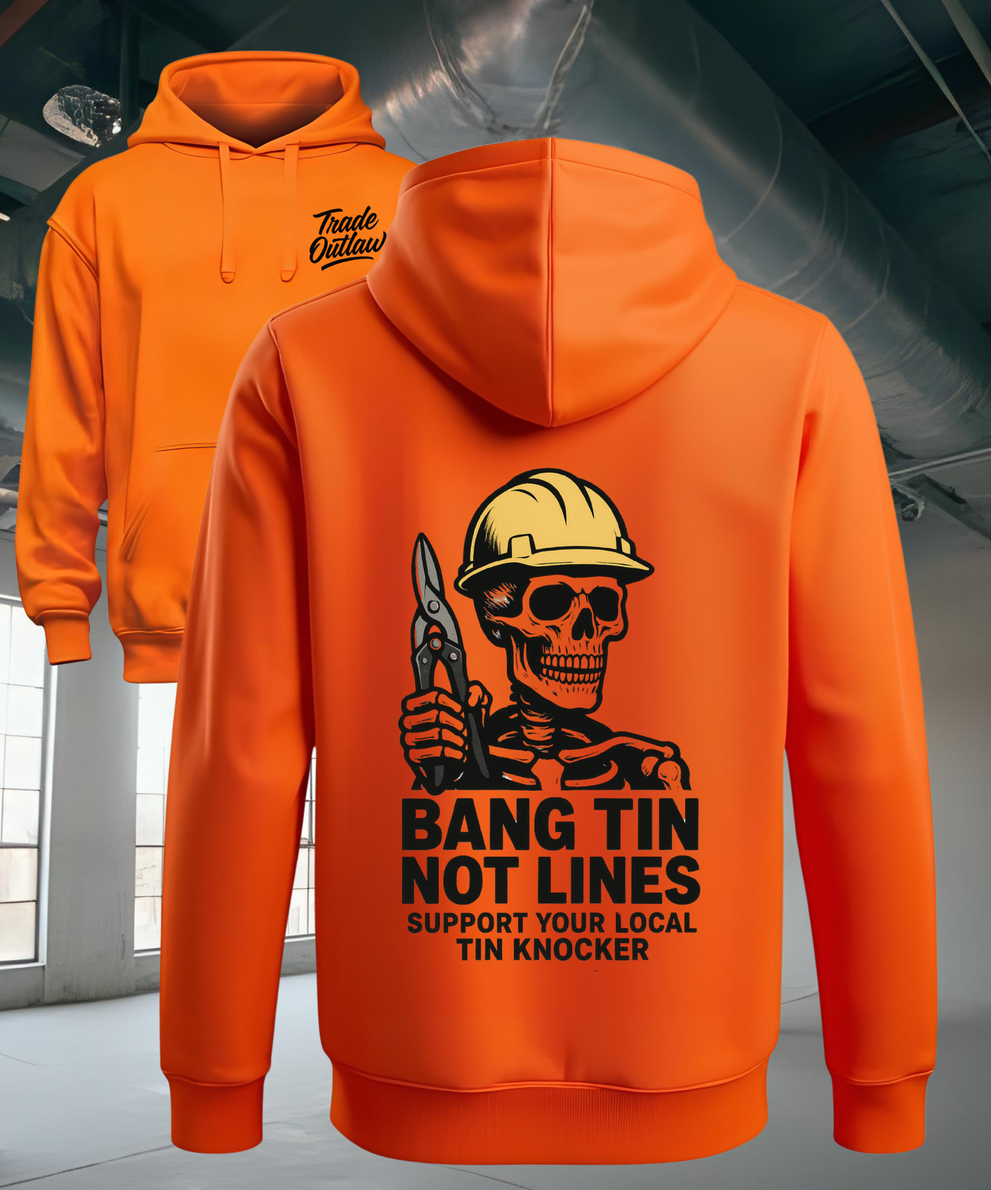 Sheet Metal - Bang Tin, Not Lines Hoodie