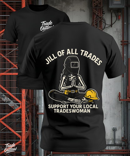 "Jill Of All Trades" Tradeswoman T-shirt