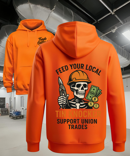 Sheet metal - Feed your local Tin Knocker Hoodie