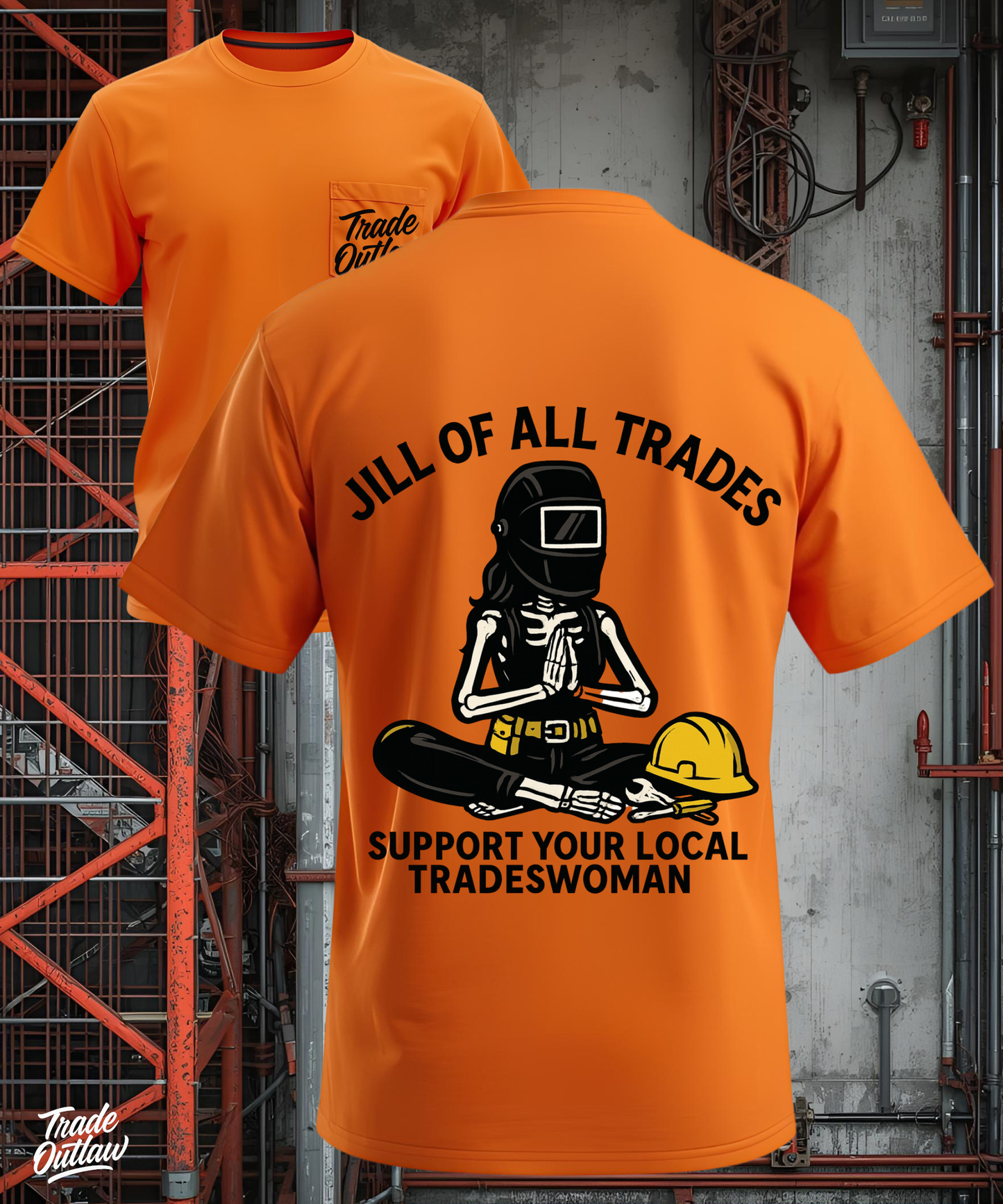 "Jill Of All Trades" Tradeswoman T-shirt