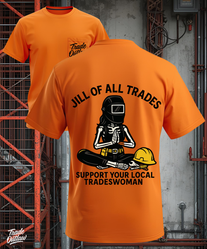 "Jill Of All Trades" Tradeswoman T-shirt