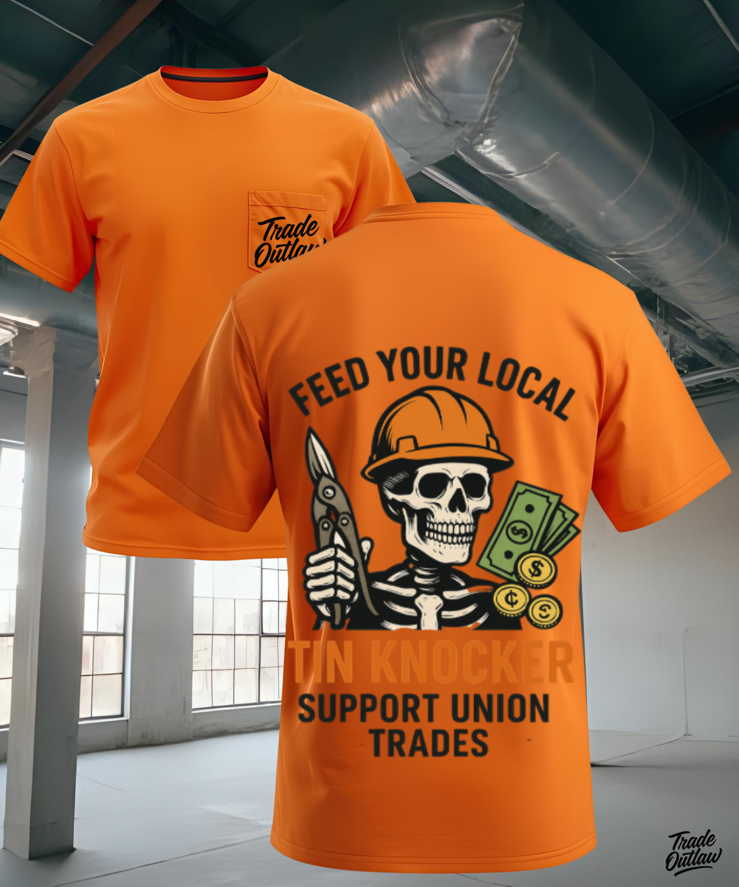 "Feed your Local Tin Knocker" T-Shirt