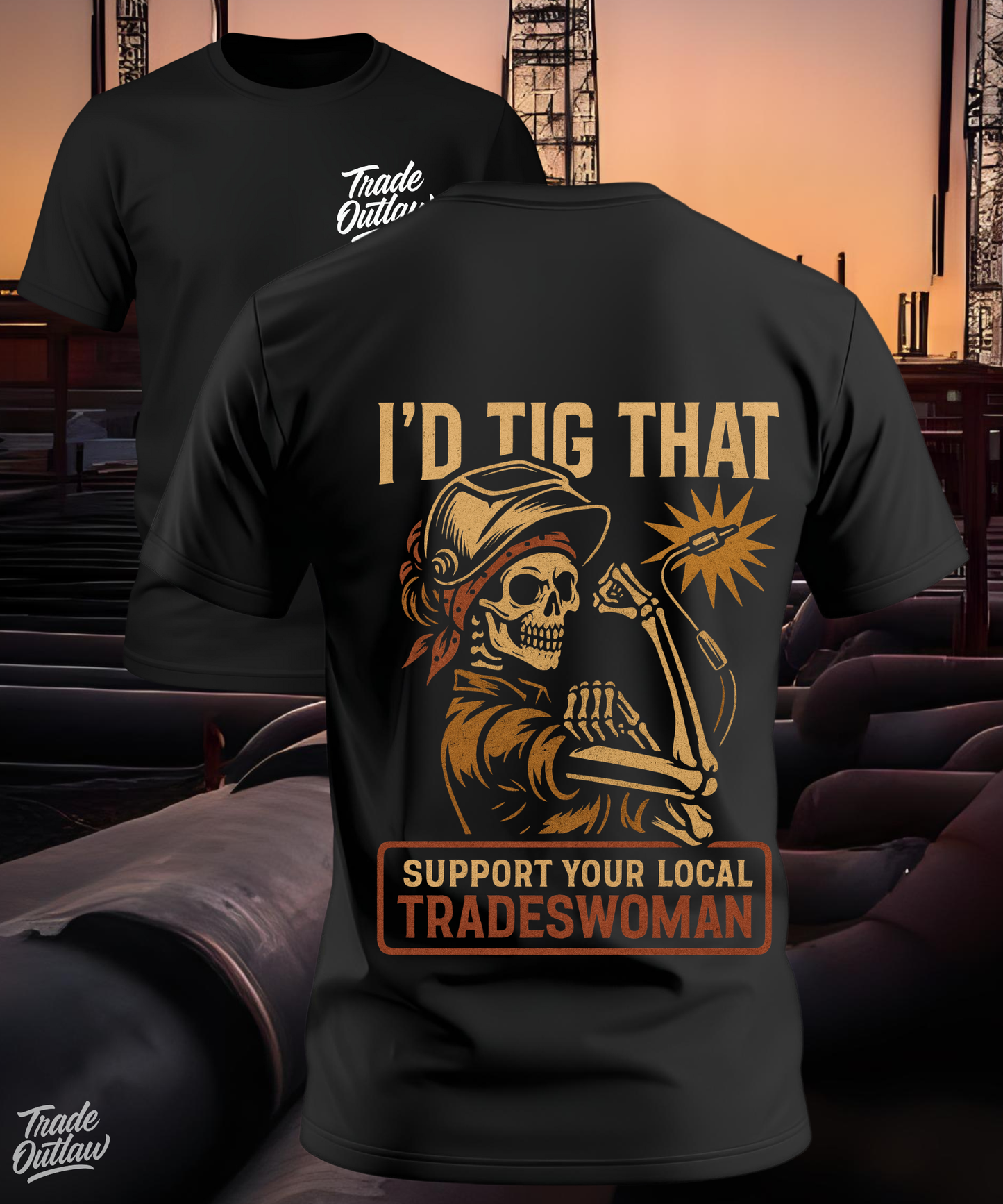 Welder "I'd Tig That" T-Shirt
