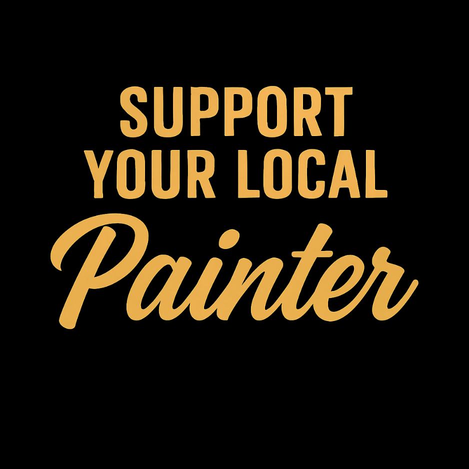 The Painter "Wet paint, Dry humor" Hoodie